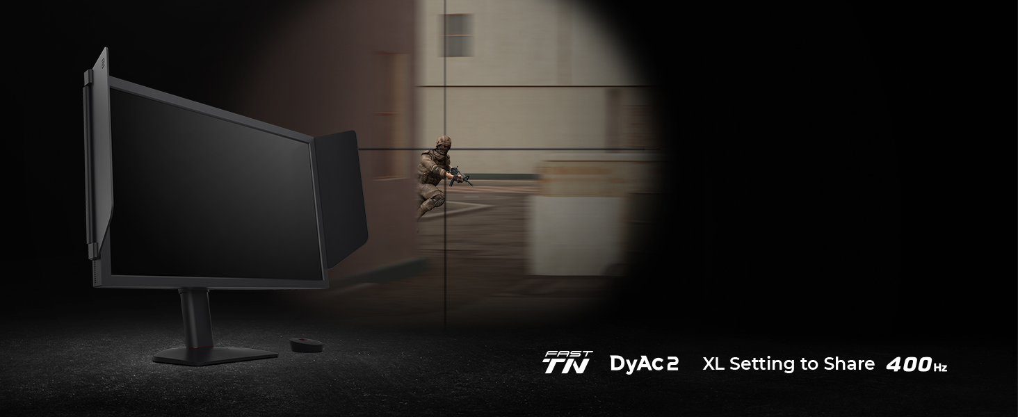 BenQ Zowie 24 inch FHD Fast TN 400Hz Gaming Computer Monitor for